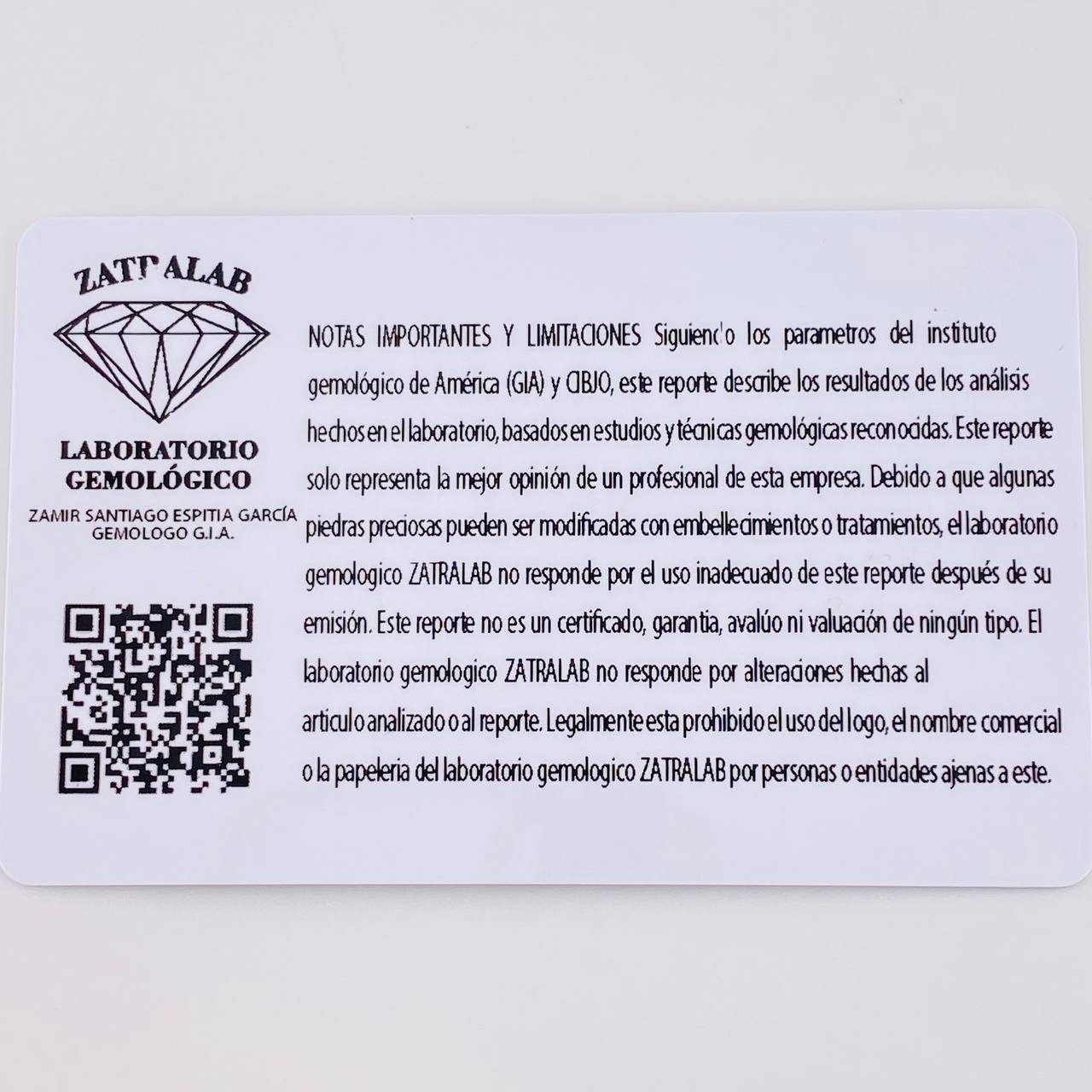 Topos Corazón Doble Zafiro 1.76pts Diamantes 20pts 4.15g / in / 9.6mm Oro Blanco 18K
