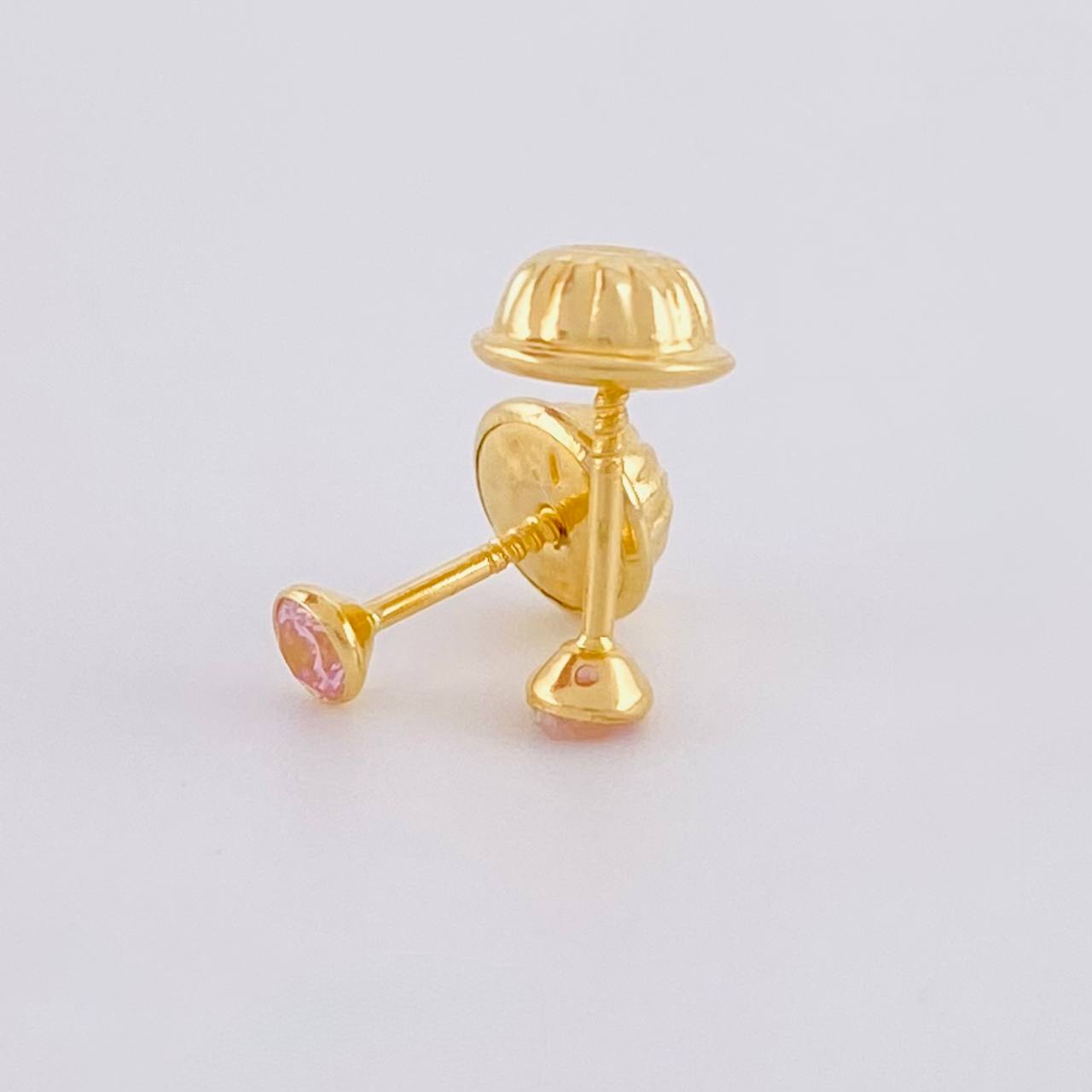 Topos Bisel 0.4g / in / 2.8mm Oro Amarillo 18K