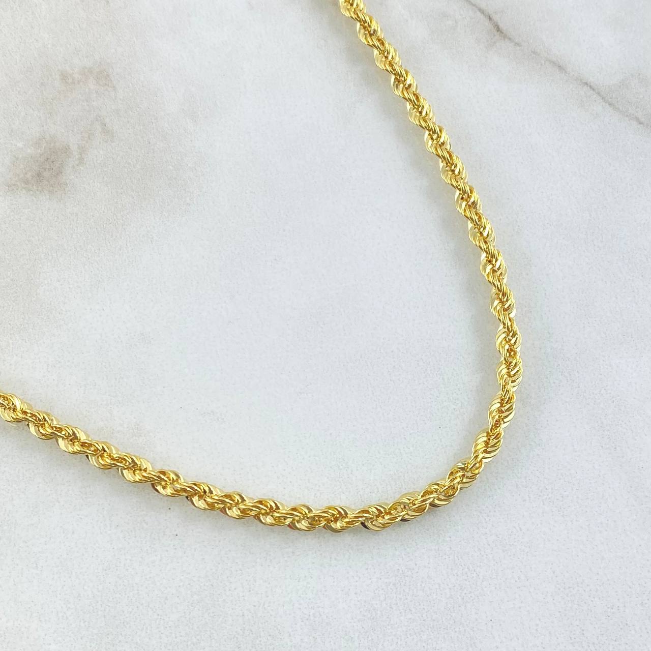 Rope Chain 8.65gr / 70cm / +3 18K Gold