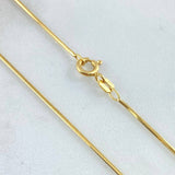 Venetian Mouse Chain 5.6gr / 50cm / +3 18K Gold