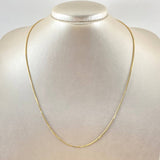Venetian Mouse Chain 5.6gr / 50cm / +3 18K Gold