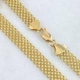 Bismark Chain 11.55gr / 23.6in / +1 18K Gold