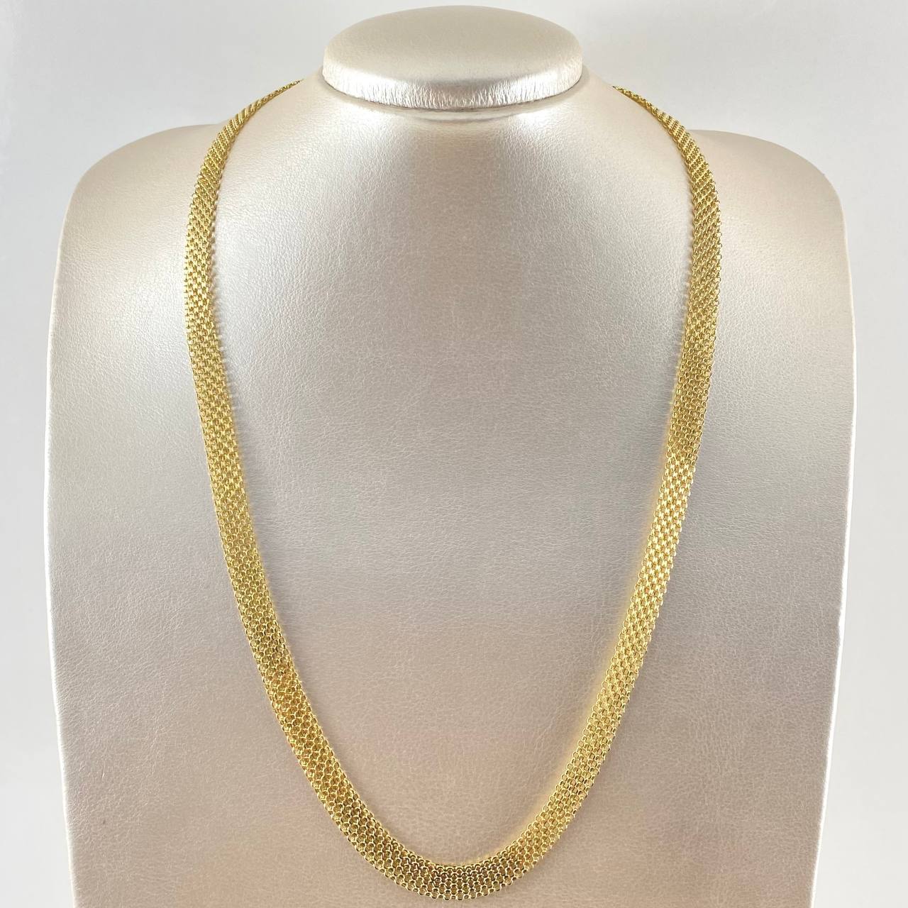 Bismark Chain 11.55gr / 23.6in / +1 18K Gold