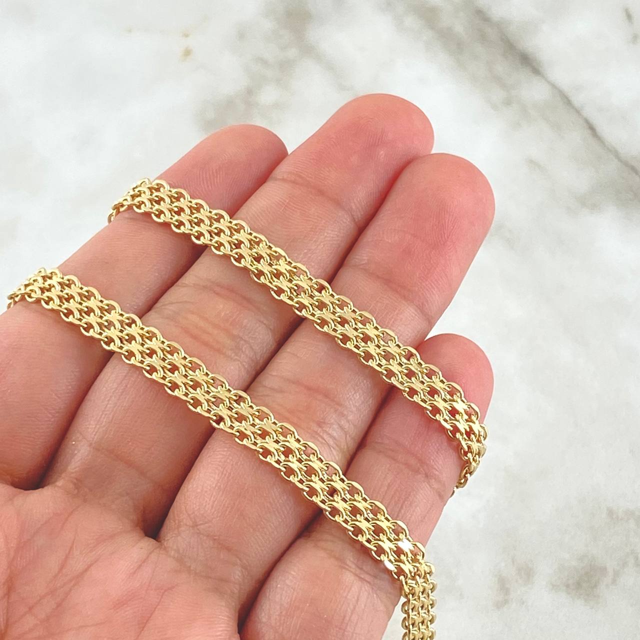 Bismark Chain 12.2gr / 23.6in / +1 18K Gold