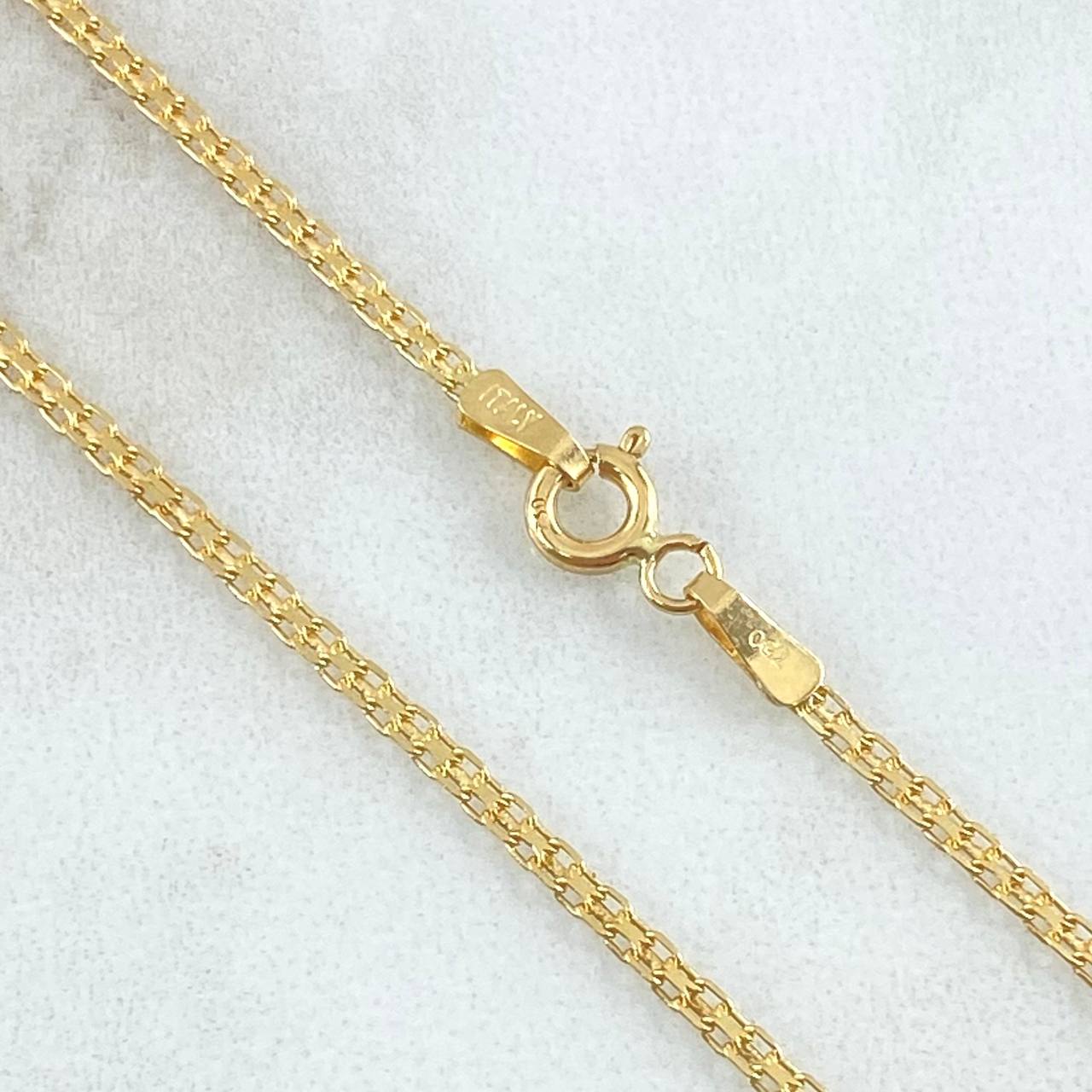 Bismark Chain 3.1gr / 17.7in / 18K Gold +1$