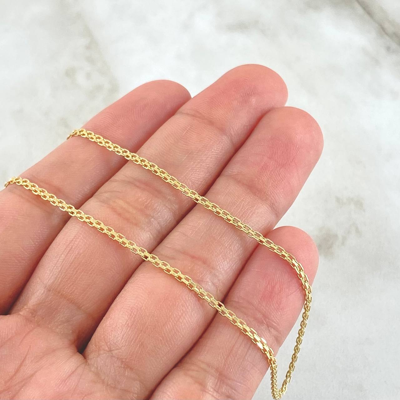 Bismark Chain 3.35gr / 19.7in / +1 18K Gold