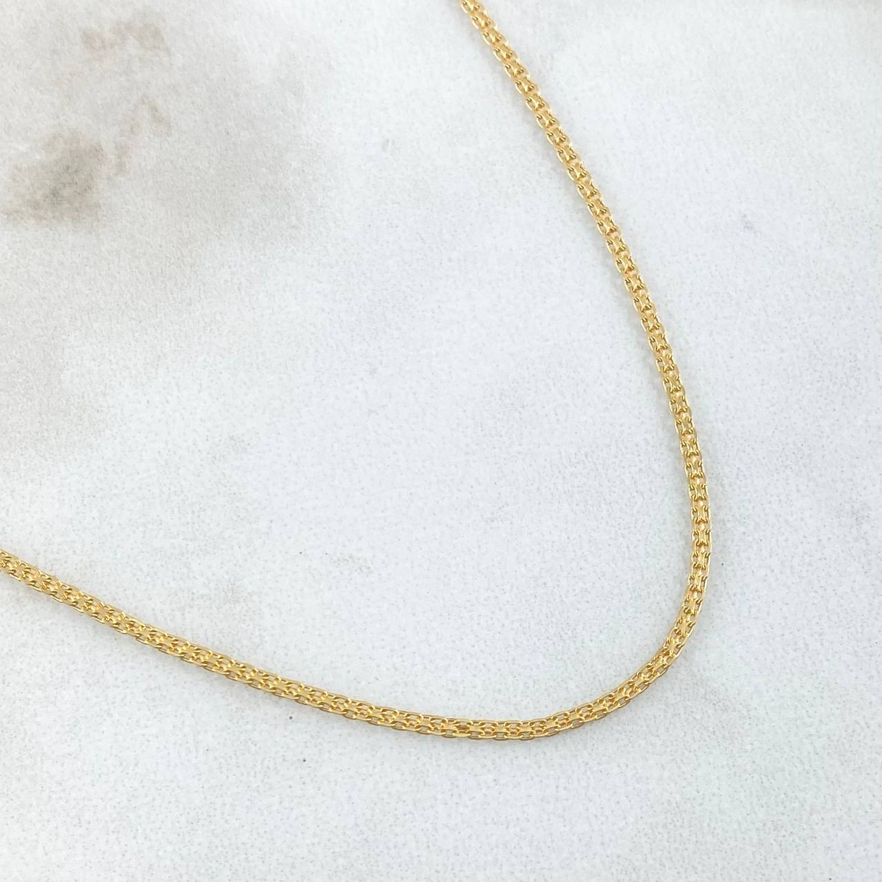 Bismark Chain 3.3gr / 23.6in / 18K Gold +1$