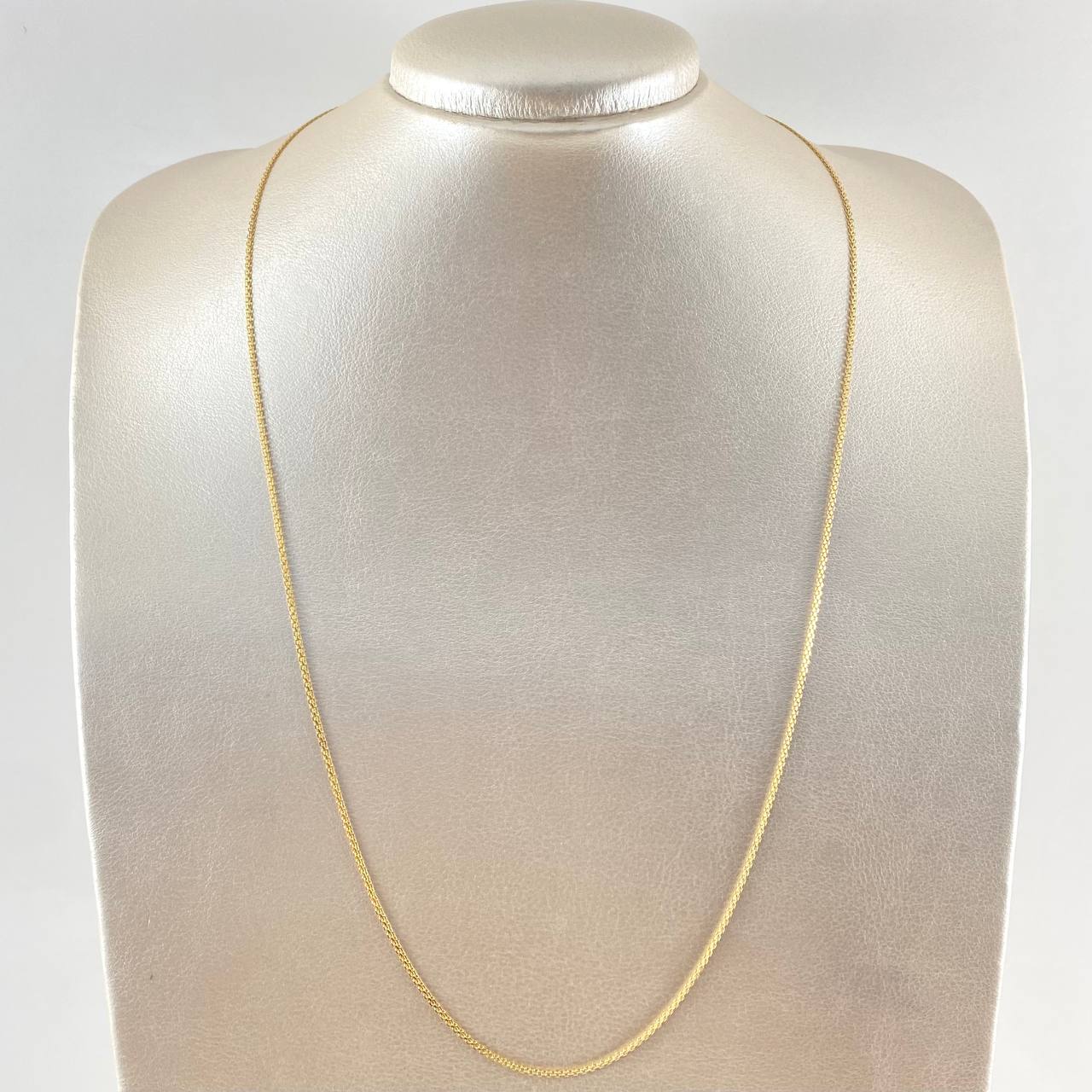 Bismark Chain 3.3gr / 23.6in / 18K Gold +1$