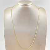 Bismark Chain 3.3gr / 23.6in / 18K Gold +1$