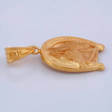 Dije Herradura Caballo 1.1gr / 1 in / Dos Oros Amarillo Rosa 18K $