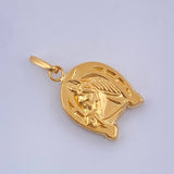 Dije Herradura Caballo 1gr / 1 in / Oro Amarillo 18K $