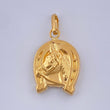 Dije Herradura Caballo 1gr / 1 in / Oro Amarillo 18K $