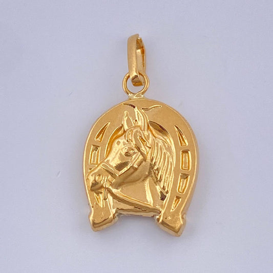 Dije Herradura Caballo 1gr / 1 in / Oro Amarillo 18K $
