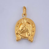 Dije Herradura Caballo 1gr / 1 in / Oro Amarillo 18K $