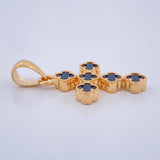 Dije Cruz Trebol 3.2gr / 1 1/4 in / Oro Amarillo 18K $