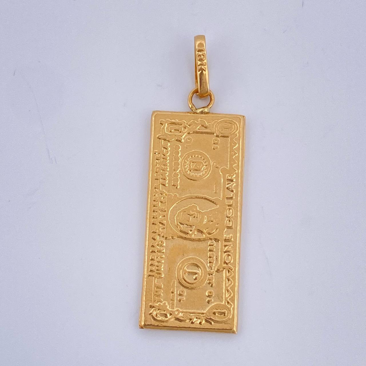 Dije One Dólar 1.65gr / 1 1/2 in / Oro Amarillo 18K $