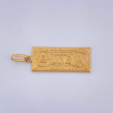 Dije One Dólar 1.65gr / 1 1/2 in / Oro Amarillo 18K $