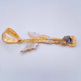 Dije San Miguel 9.8gr / 2 1/4 in / Tres Oros 18K $