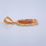 Virgin of Guadalupe Pendant 3.25gr / 1 1/4 in / Yellow Gold 18K $