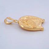 Horse Horseshoe Pendant 2.2gr / 1 1/4 in / Yellow Gold 18K $