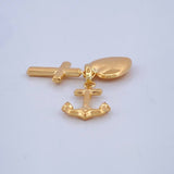 Dije Tres Gracias 1.05gr / 3/4 in / Oro Amarillo 18K $