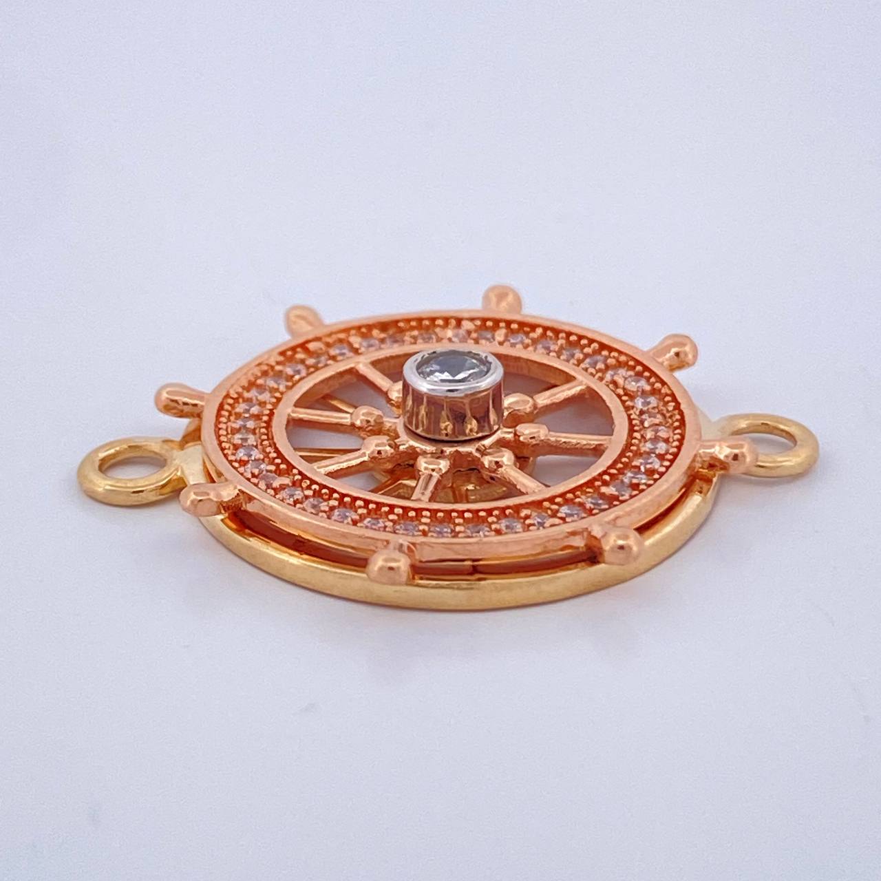 Herraje Timon 4.4gr / 1 1/4 in / Tres Oros 18K $