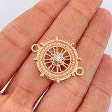 Herraje Timon 4.4gr / 1 1/4 in / Tres Oros 18K $