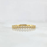 Dense Eye Channel Ring 1.75gr / T7 / 18K Yellow Gold ©
