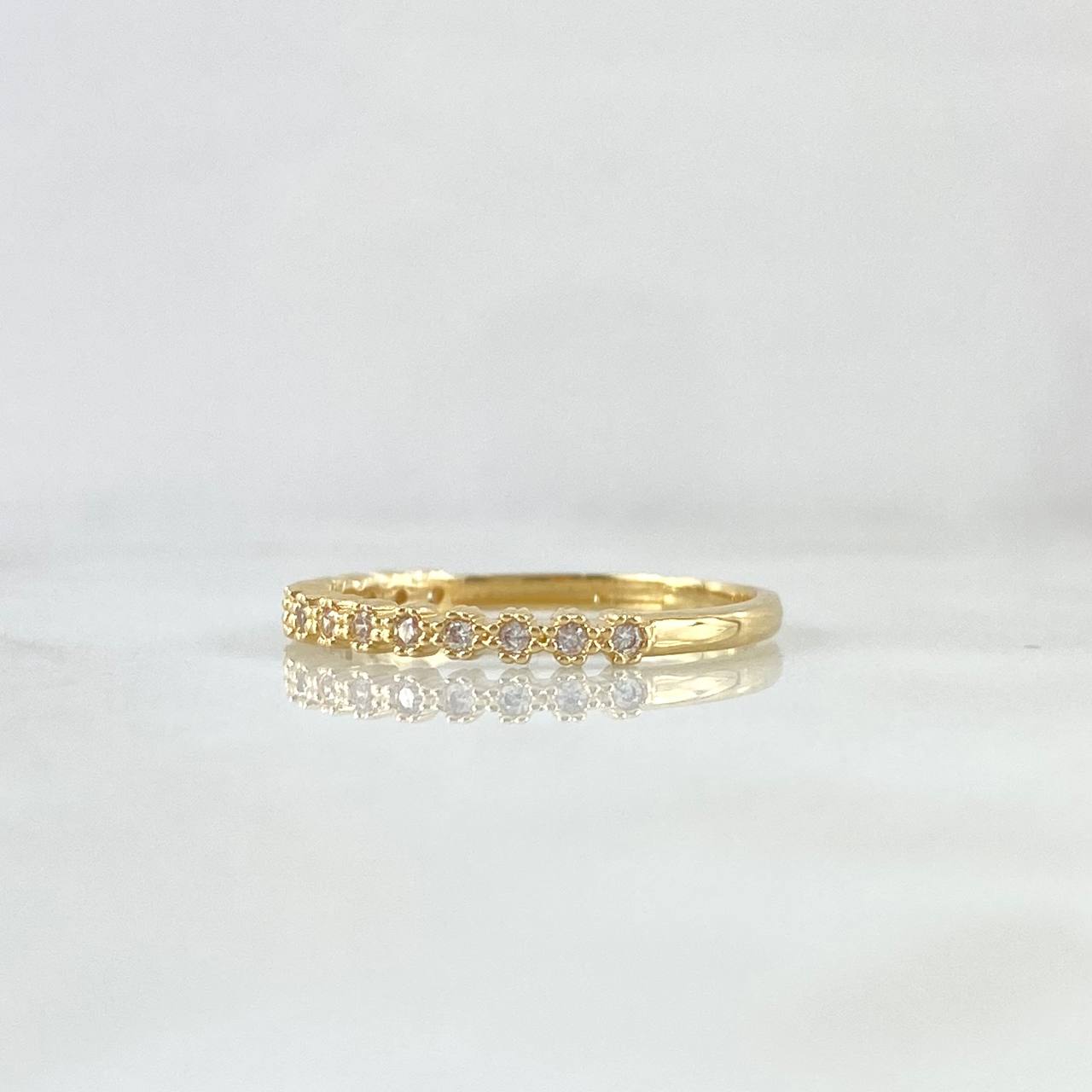 Dense Eye Channel Ring 1.75gr / T7 / 18K Yellow Gold ©