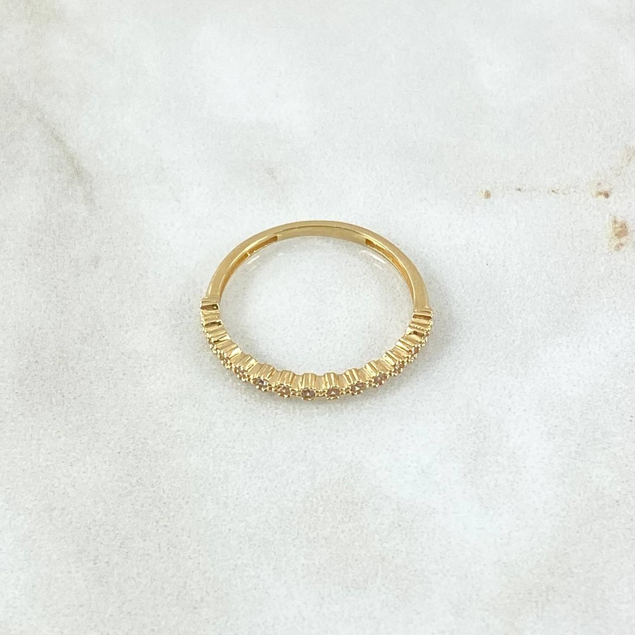 Dense Eye Channel Ring 1.75gr / T7 / 18K Yellow Gold ©