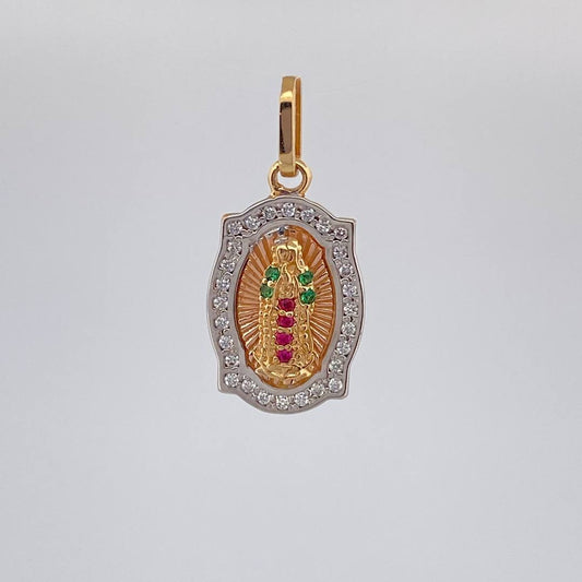 Dije Virgen de Guadalupe 2.15 g / 1 in Tres Oros 18K