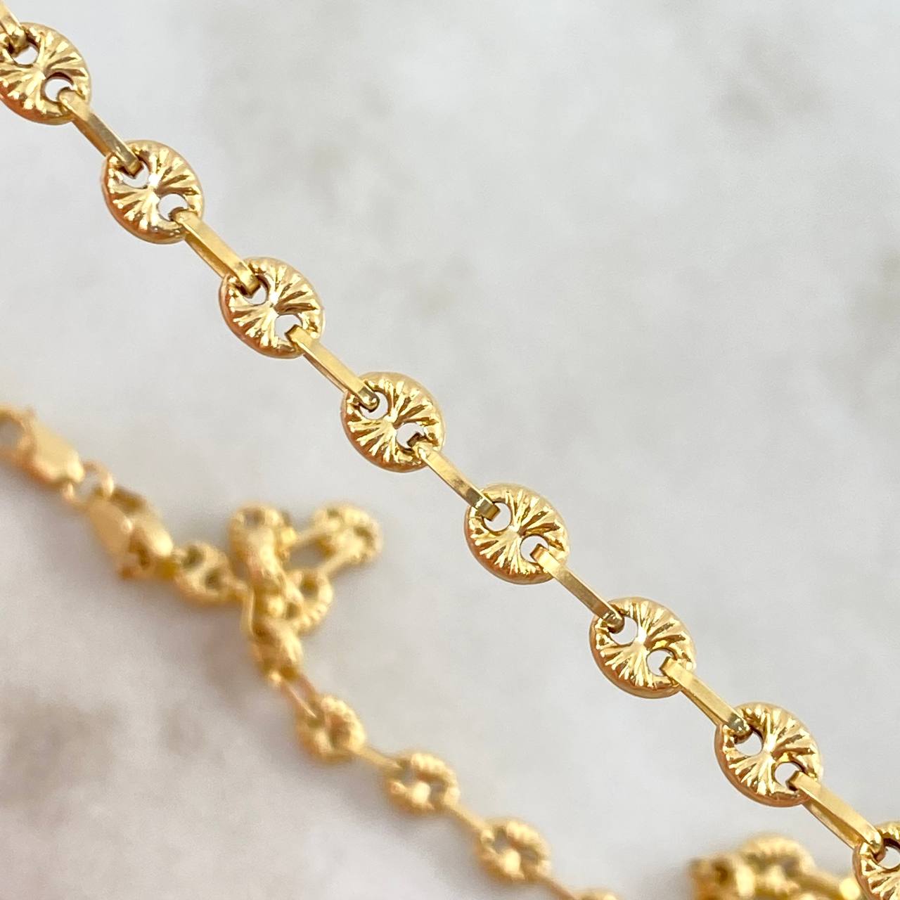 Chain Gc 14.5gr / 60cm / 4.7mm Diamond Cut Yellow Gold ©
