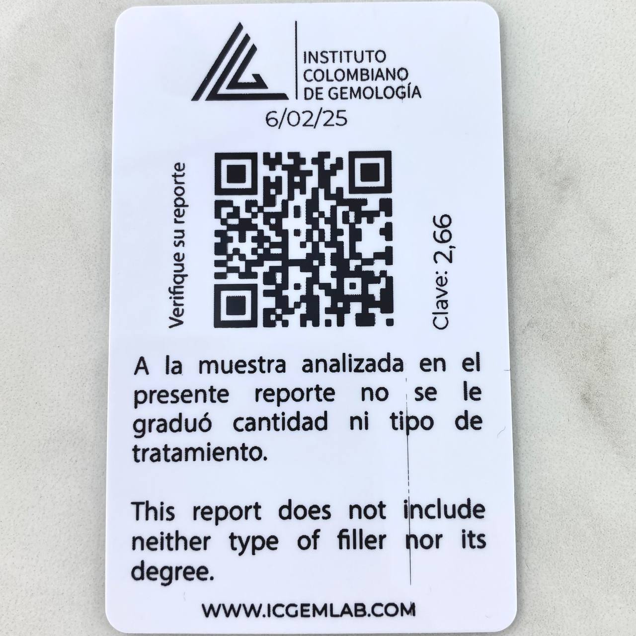 Pulso Tennis Doble Faz 7.55gr / 19cm / 2.2mm Esmeraldas 2.66 Qts Circones Blancos Oro Amarillo 18K (Joya) ©