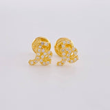 Stud Earrings Fé 0.7g / in / 4.8mm Yellow Gold 18K