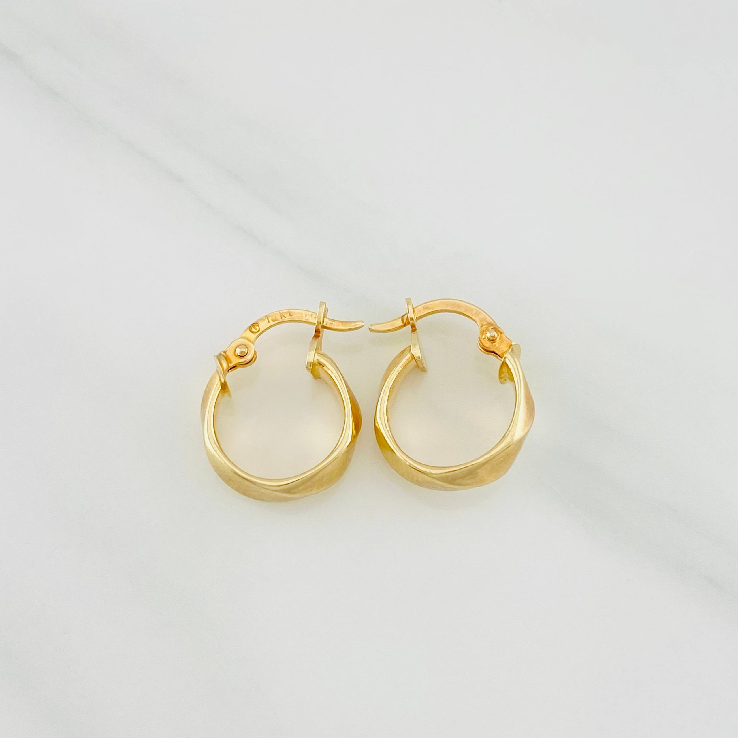 Candongas Susi 1.45g / 3/4 in Oro Amarillo 18K