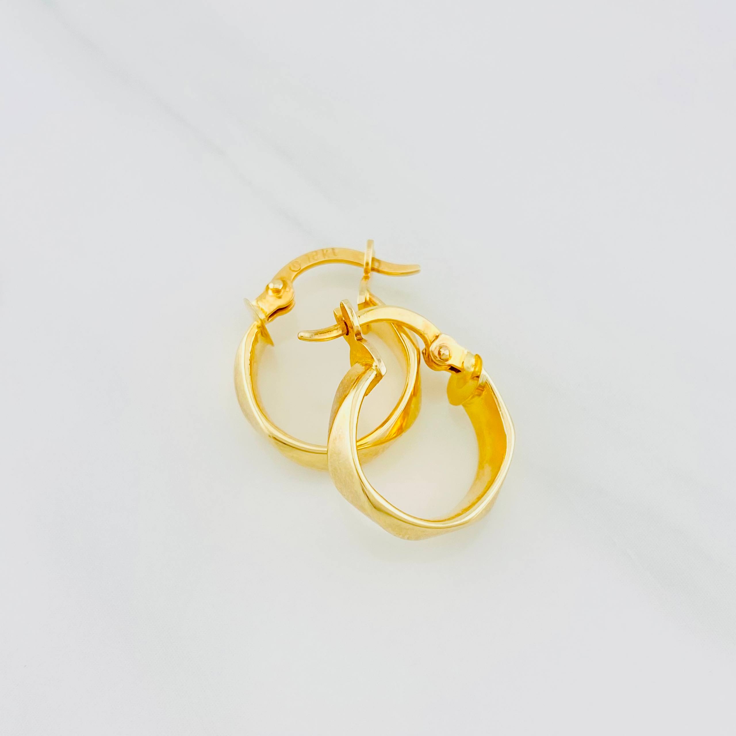 Candongas Susi 1.45g / 3/4 in Oro Amarillo 18K