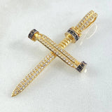 Dije Crúz Clavo 4.05gr / 4.7cm / Oro 18K ©
