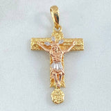 Pendant Lord of Miracles Cross 3.25gr / 3.5cm / 1.4in / 18K Gold ©