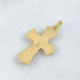 Pendant Cross Christ 1.6gr / 2.7cm / 18K Gold ©