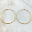 Hoop Earrings Hoop 4.95gr / 6cm / 18K Gold *