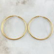 Hoop Earrings Hoop 3.5gr / 4.2cm / 18K Gold *