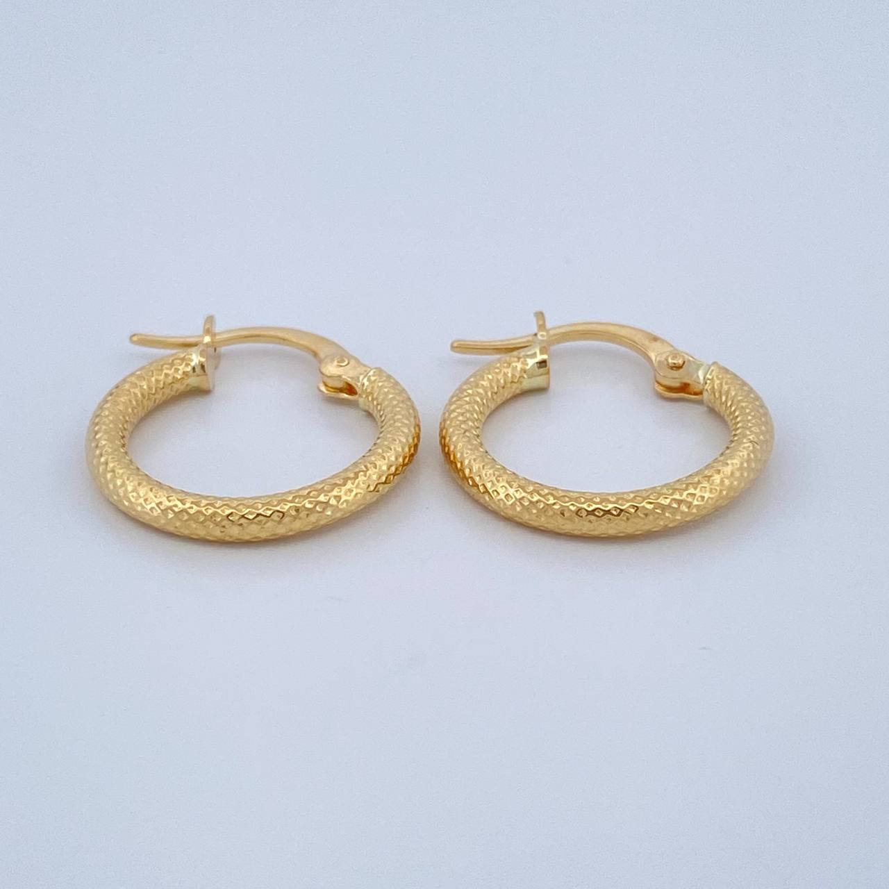 Candongas Tefi 1.25gr / 3/4 in / Oro Amarillo 18K $
