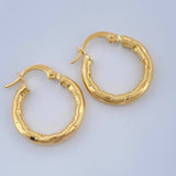 Candongas Sandra 1.65gr / 3/4 in / Oro Amarillo 18K $