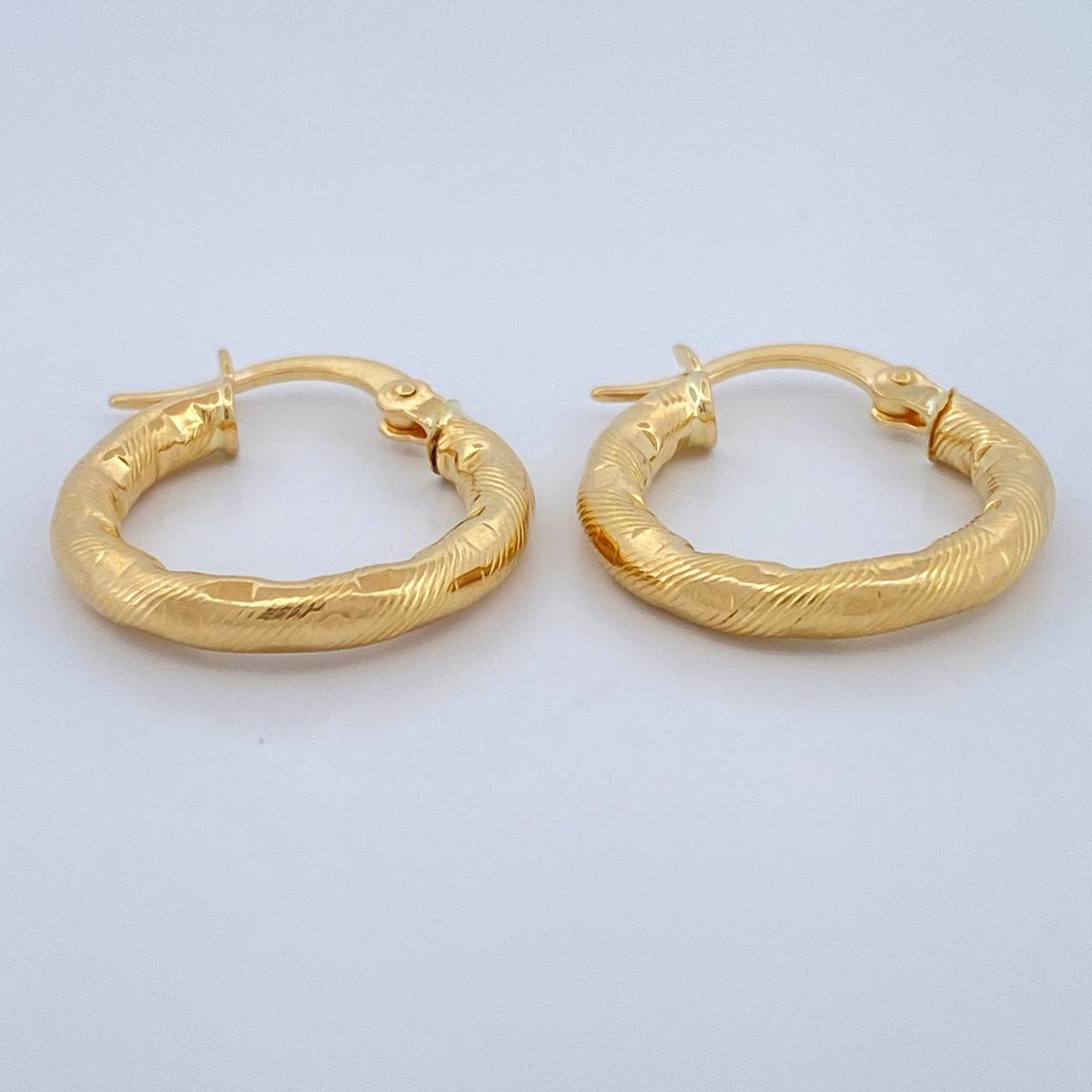 Candongas Sandra 1.65gr / 3/4 in / Oro Amarillo 18K $