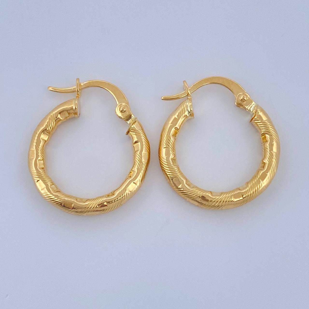 Candongas Sandra 1.65gr / 3/4 in / Oro Amarillo 18K $