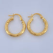 Candongas Sandra 1.65gr / 3/4 in / Oro Amarillo 18K $