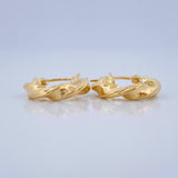Candongas Asby 1.45gr / 3/4 in / Oro Amarillo 18K $