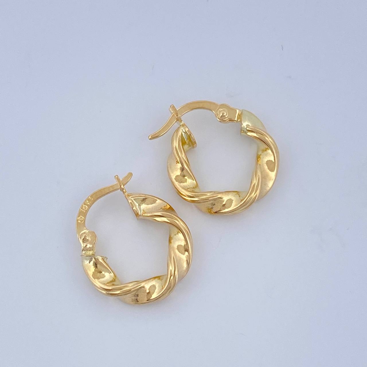 Candongas Asby 1.45gr / 3/4 in / Oro Amarillo 18K $