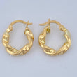 Candongas Asby 1.45gr / 3/4 in / Oro Amarillo 18K $