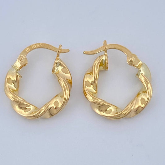 Candongas Asby 1.45gr / 3/4 in / Oro Amarillo 18K $